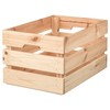 IKEA Knagglig Box, Pine (18" x 12 1/4" x 9