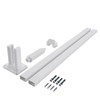 INFRANGE Picket Fence Post 32" High for Curved Vinyl PVC
