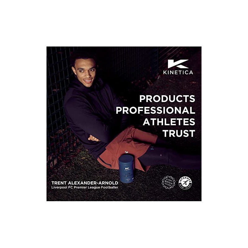 Kinetica 100% Creatine Monohydrate Powder, Gluten Free, Suitable for Vegans,