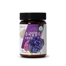 Baekse Food Domestic Hydrangea Leaf Hot Water Extract Powder Powder 100g 2 pcs Phylodulcine Natural Sweetener / 백세식품 국내산 수국잎 열수추출 추출물 분말 가루 파우더 100g 2개 필로둘신 천연감미료