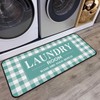 ROMAMIGO Laundry Room Rug Runner Non Slip Laundry Mats Mudroom