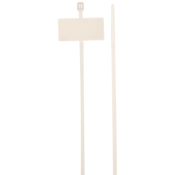 Morris Products 20363 Marker Nylon Cable Ties, 7-7/8" Length, 0.098"