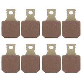 SING F LTD 4 Pairs Bicycle Disc Brake Pads Compatible with Magura MT5 MT5E MT7 MT Trail Type 8.1 SH901 M5 M7 Disc Brakes Sintered Metal Cycling Components