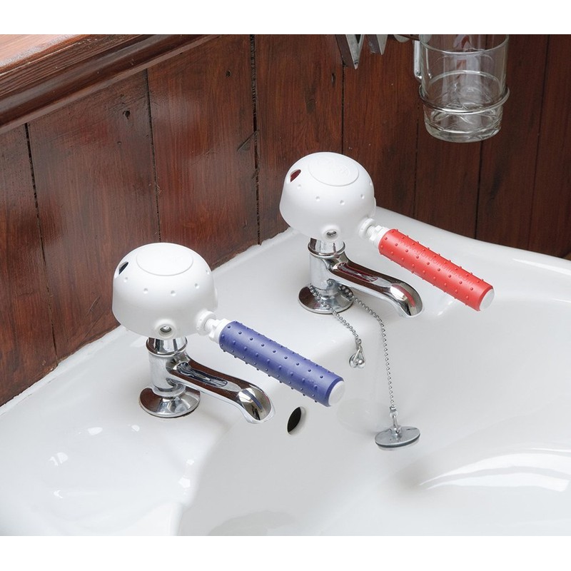 NRS Healthcare Derby Turners for Capstan/Crystal Taps 1 Pair (Eligible