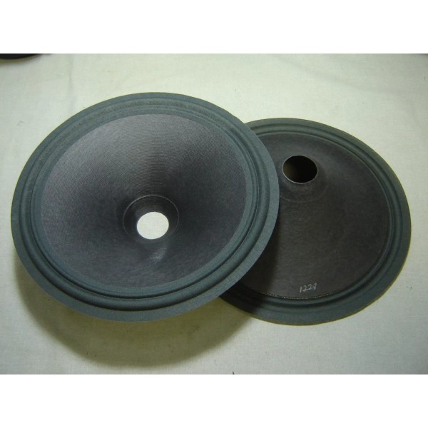 Unbranded Pr. 12" Paper Speaker Cones -- Recone Parts --
