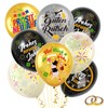 DPKOW 30 x Balloons Lucky Charm New Year's Eve Decoration
