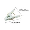 Clothes Pegs, Non-Slip Strong Elastic Plastic Washing Pegs with Durable