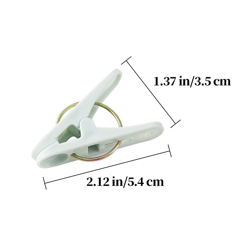 Clothes Pegs, Non-Slip Strong Elastic Plastic Washing Pegs with Durable