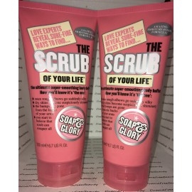 Soap & Glory 2 Soap & Glory *The SCRUB of YOUR LIFE* Smoothing Shower Body Buffer 6.7oz. Lot