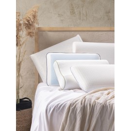 Depera Sandwich Visco Pillows, White