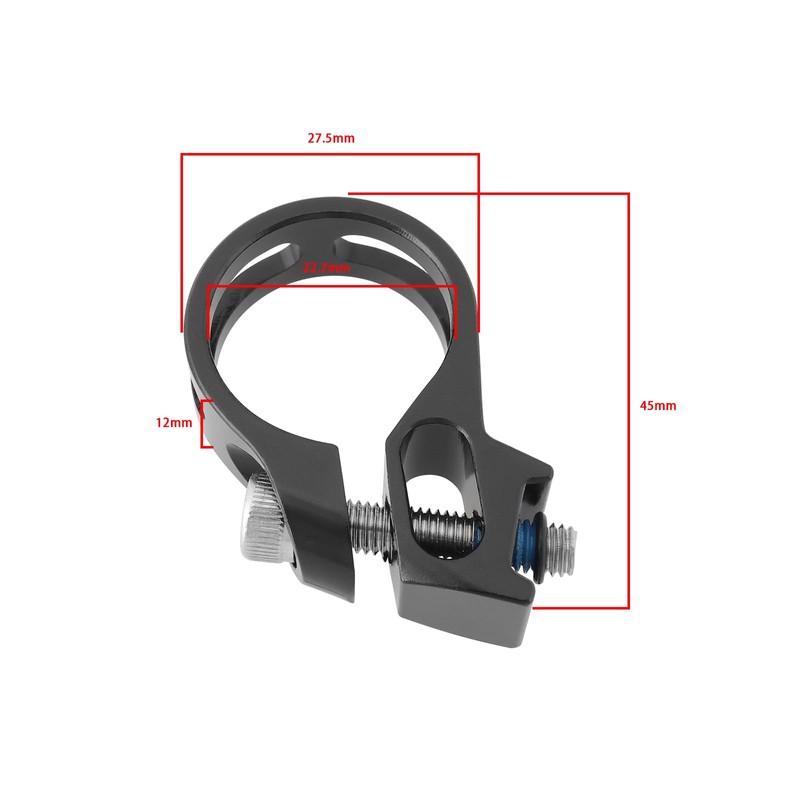 SG Store 2pcs 22.7mm Bike Discrete Trigger Clamp Bike Shifter