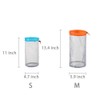 Yundxi Ultralight Ultra Stuff Sacks Set Mesh Drawstring Storage Bags