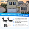 PETCHOR 41A5034 Garage Door Safety Sensor with Brackets, Garage Door