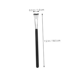 Ipetboom Nose Shadow Makeup Brush Ergonomic Design Soft Hair Highlighter Applicator for Women for Contouring and Enhancing Nose Features