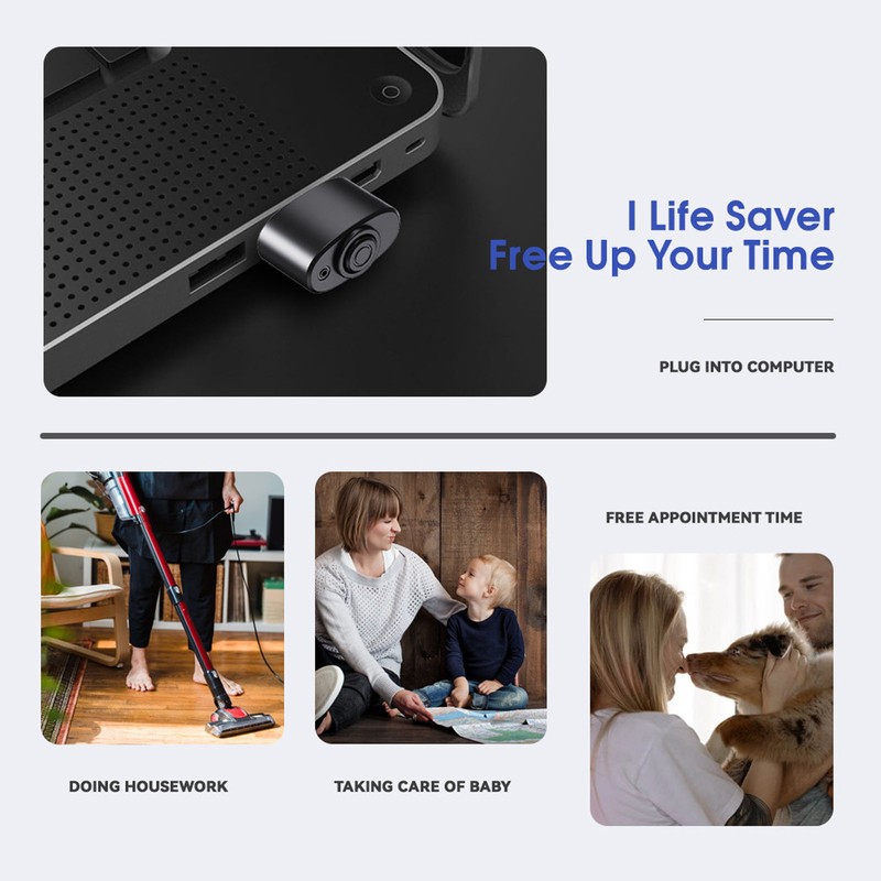 Mouse Jiggle Undetectable USB Tiny Mouse Shaker Portable Computer Mouse