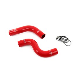 HPS Red High Temp Reinforced Silicone Radiator Coolant Hose Kit Compatible for 2018-2024 Subaru Crosstrek 2.0L 2.5L, 57-2109-RED