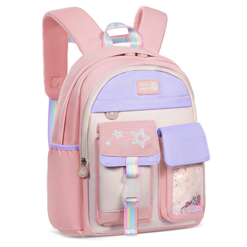 Aucuu Kids Backpack-Pink Small-A