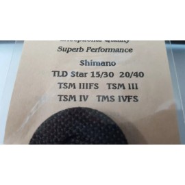 Shimano 1 Set Carbontex Drag Washers Fits Shimano TLD Star 15/30 20/40, TSM III,IV,FS