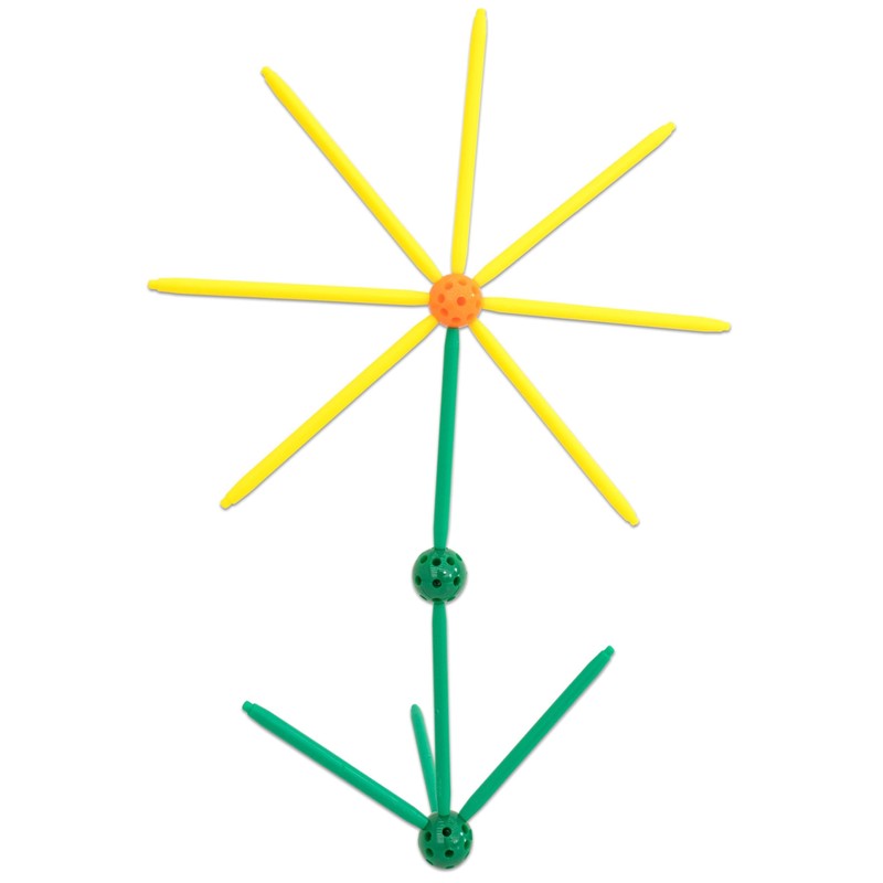 Betzold - Geometrie Steckbaukasten 330 Bauteile - Mathematik-Lehrmittel Grundschule