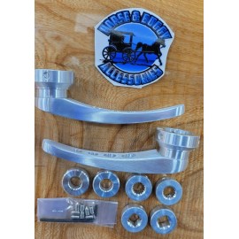 United Pacific Billet Door Handle Kit universal pickup truck rat rod ford Chevy Mopar 24039