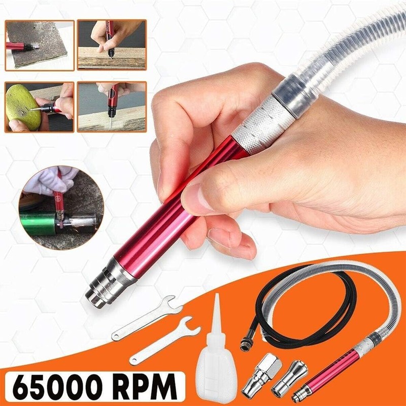 Micro Rod Sander, Micro Compressed Air Stick Grinder, Pencil Grinder,