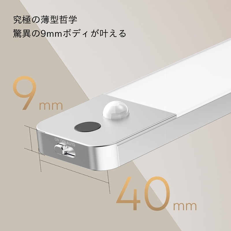 LROLTEF LED Sensor Light, Motion Sensor, Pack of 2 (25