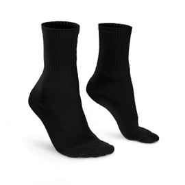 Women and mens white socks crew socks bulk white socks unisex white cotton socks white tube socks plain socks for men white cotton white socks (US, Numeric, 9, 12, Regular, Regular, Black, 10 Pairs)