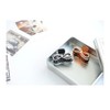 Ruihfas 2Pcs Small Rhinestones Bow Hair Claws Jaw Clips Ponytail