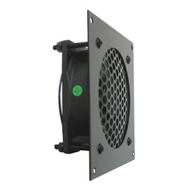 Coolerguys Pre-Set Thermal Controlled Cooling Kits for Cabinets, AV, and Components (Single 80mm, Metal)