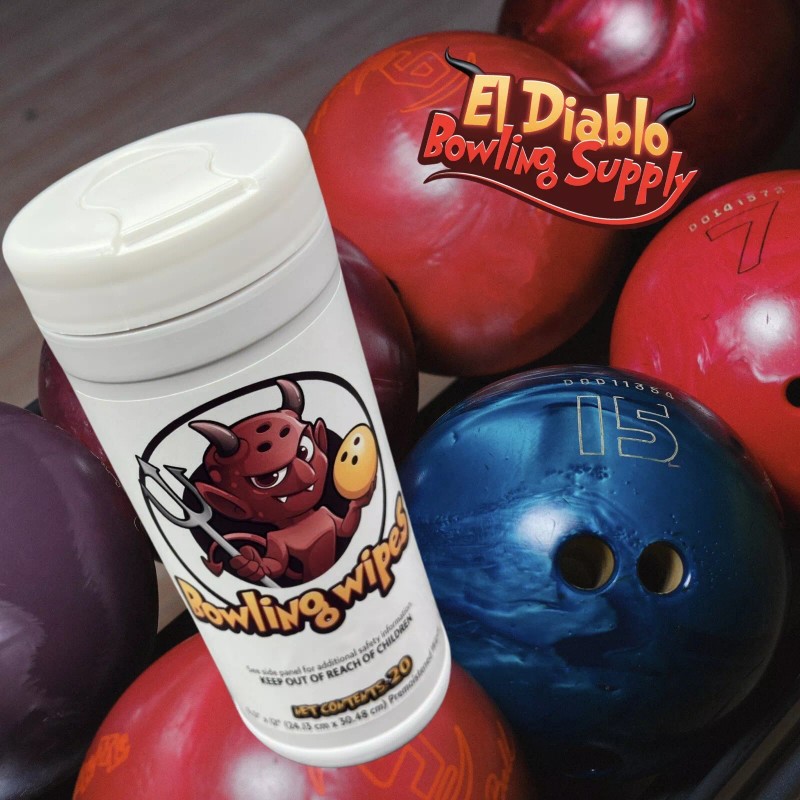 El Diablo Bowling Supply Bowling Ball Wipes