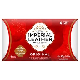Imperial Leather Original Bar Soap, 90g, Pack of 4