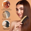 Wooden Comb Coarse Curls Curls Comb Wood Light Coarse Comb