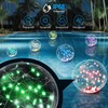 numiko Solar Floating Pool Lights, 14" Inflatable RGB LED Pool