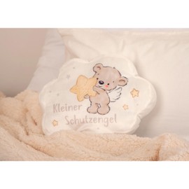 Herding Contour Cushion Small Guardian Angel Approx. 33 x 29 x 5 cm Polyester Cloud Cushion