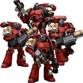 JOYTOY Warhammer The Horus Heresy 30k 1/18 Action Figure Blood Angels Angel's Tears Squad 4PCS Collection Model Birthday Gift