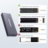 M.2 NVME SSD Enclosure, USB 3.2 Gen2x2 20Gbps Hard Drive