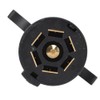 Aramox Adaptador de Cableado de Remolque Redondo, Conector de Remolque
