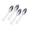 Towle Living Basic Stainless Steel Grapefruit Spoon, Set of 4