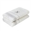 SKL Home Casual Monogram Bath Towel, N, 28" x 54",