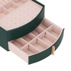 Jewelry Box Double Layer Multifunction High Capacity Jewelry Storage Case