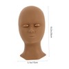 Healvian 1pc Training Mannequin Head with Replaceable Eyelids Realistic Makeup
