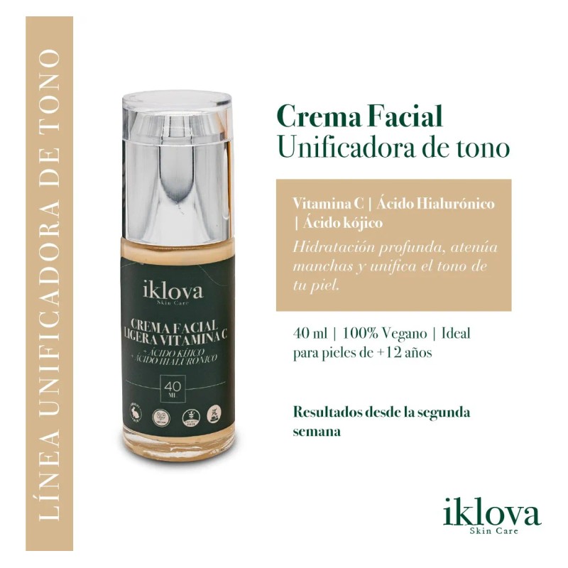 Crema Unificadora De Tono Facial Iklova