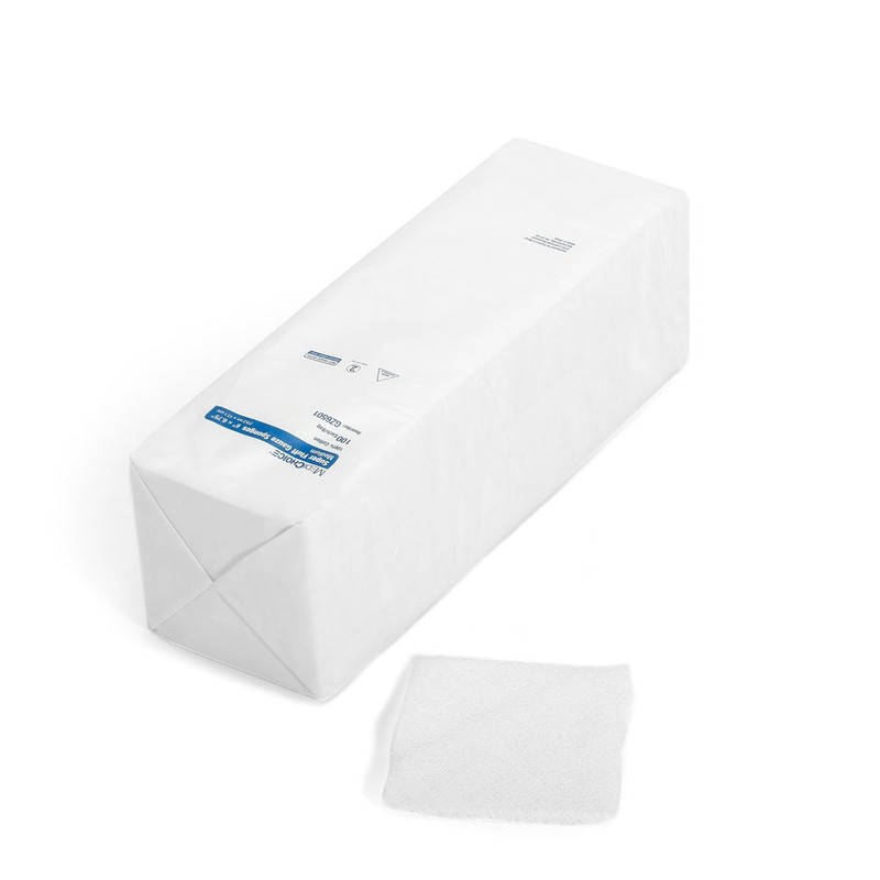 MediChoice Super Fluff Gauze Sponge, Non-Sterile, 6x6.75 Inch, White, 1314GZ6501