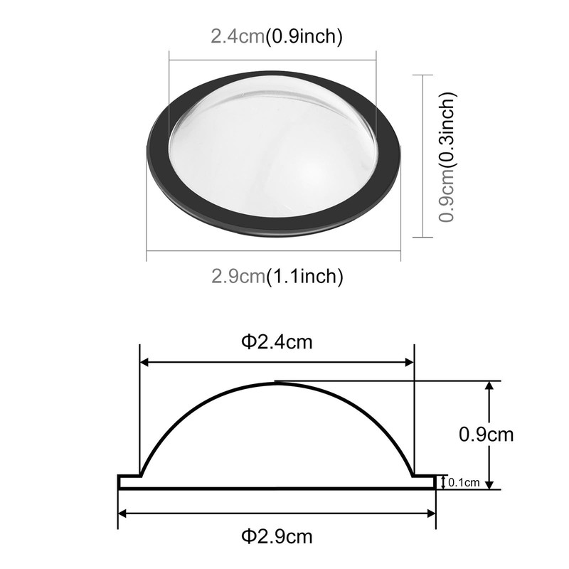 PULUZ Lens Guard PC Protective Cover Kit Camera Accessories Ricoh