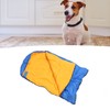 Dog Sleeping Bag Blue with Storage Bag Polyester Warm Waterproof