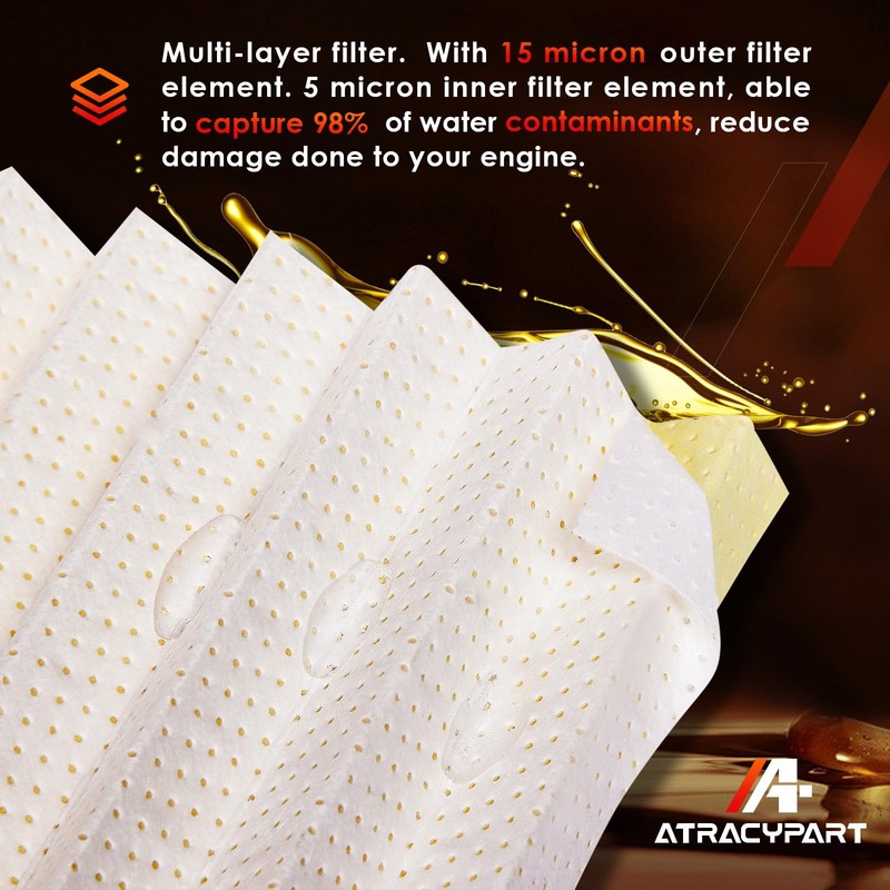6.6L Duramax Diesel Fuel Filter with Head Assembly│Replacement For 2005-2012