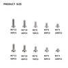 720 Pcs M3 Metric Hex Socket Head Cap Screws Bolts