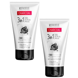 REVUELE NO PROBLEM 3in1 Gel Peeling Maske 2er Pack. 2x150ml