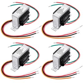 Fiada 4 Packs 24V 40VA Control Transformer, Primary 120, 208, 240V Secondary 24V, HVAC Furnace Transformer Multi Tap