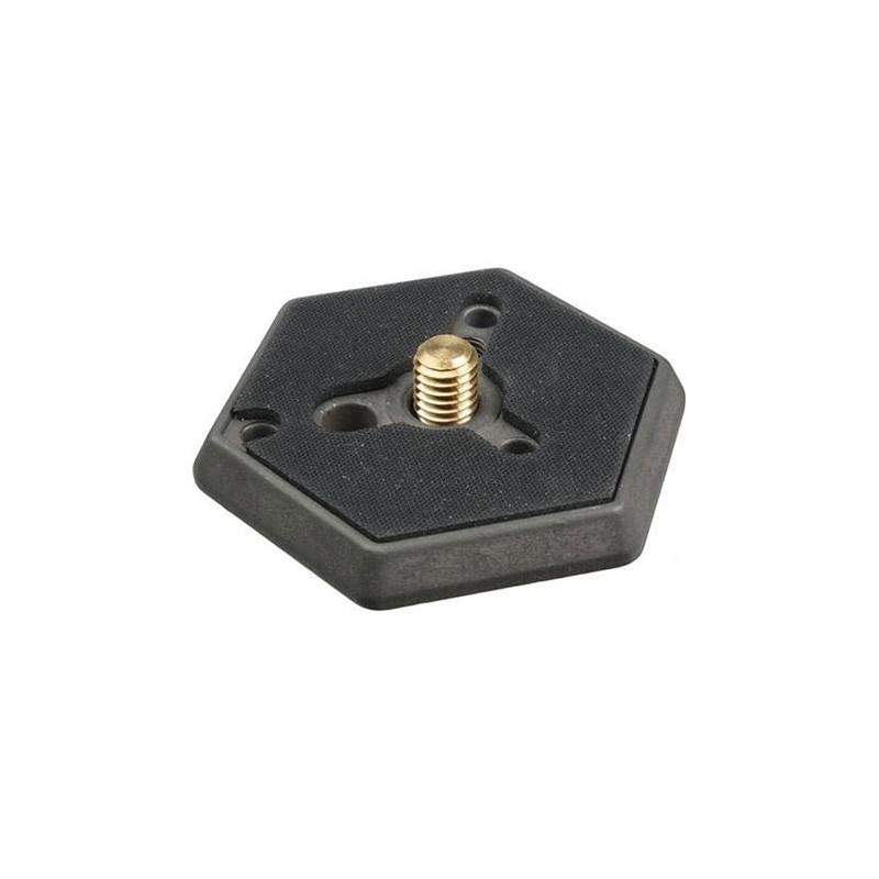 Manfrotto 030-38 Replacement Hexagonal Quick Release Mounting Plate with 3/8